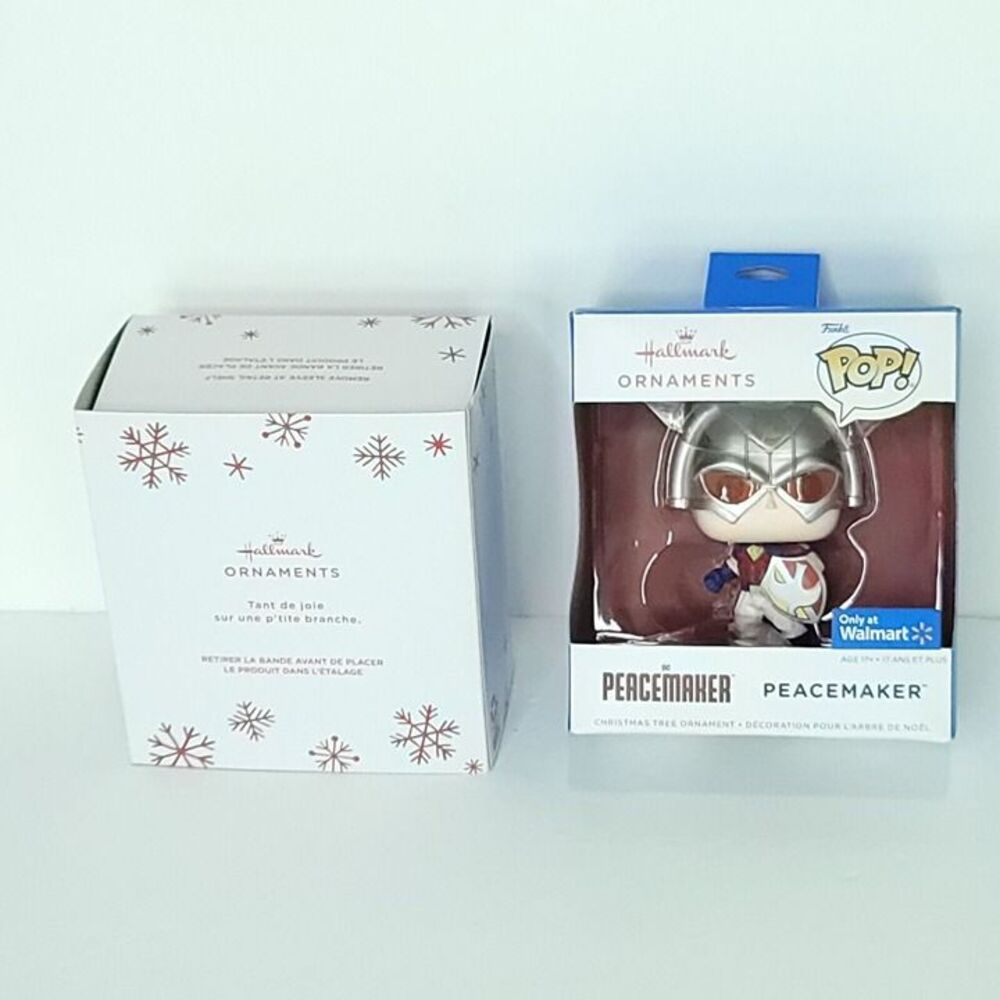The PEACEMAKER Hallmark Ornament FUNKO POP Walmart Exclusive NEW